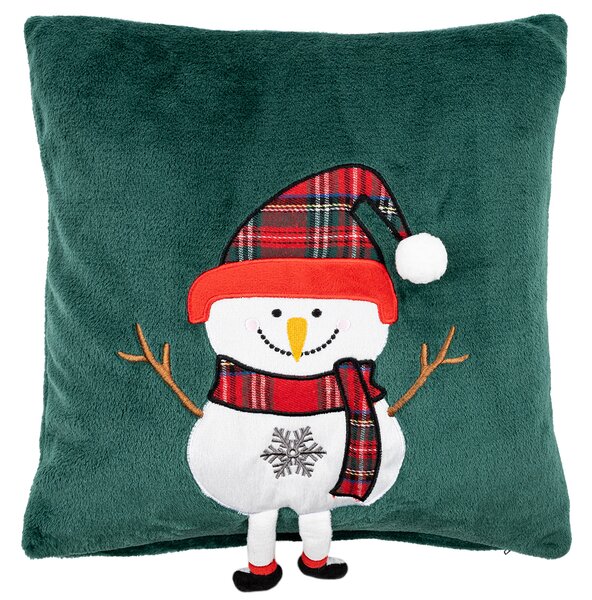 4Home Świąteczna poszewka na poduszkę Snowman, 40 x 40 cm
