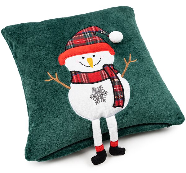 4Home Świąteczna poszewka na poduszkę Snowman, 40 x 40 cm