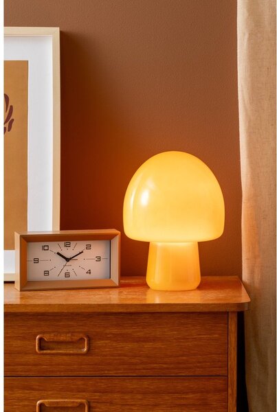 Lampa stołowa w kolorze ochry (wysokość 27 cm) Gozar – Leitmotiv