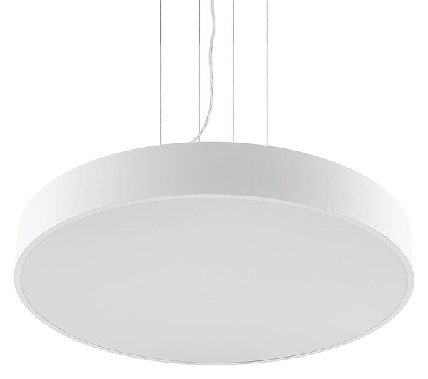 Lampa wisząca Noabelle Arcchio, możliwość ściemniania, biały / opal, kuchnia, metal, nowoczesny