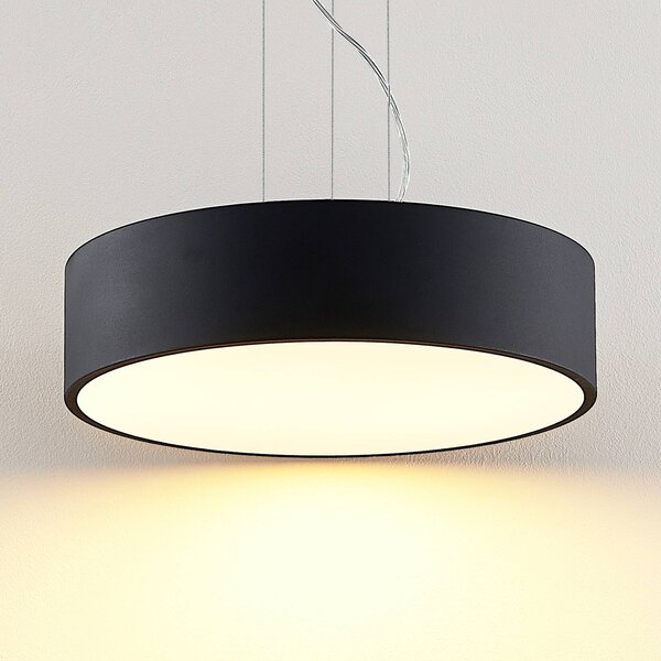 Lampa wisząca Noabelle Arcchio, możliwość ściemniania, czarny, kuchnia, metal, nowoczesny