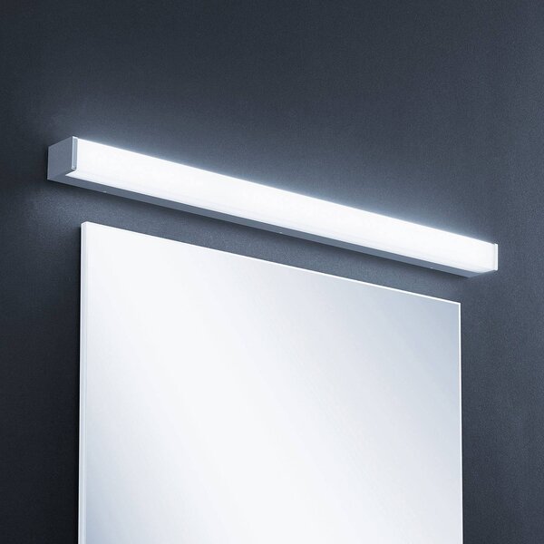 Kinkiet Klea Lindby, chromowy / srebrny, łazienka, aluminium, nowoczesny