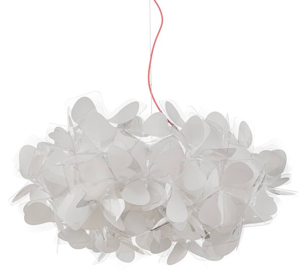 Slamp Lampa wisząca designerska Clizia Mama Non Mama, możliwość ściemniania, biały / opal, salon / jadalnia, tworzywo sztuczne, design