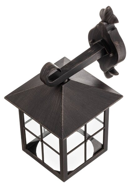 Kinkiet zewnętrzny Ida Lindby, aluminium, antyczny