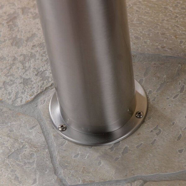 Lampa ogrodowa stojąca LANEA Lindby, aluminiowy / szary / cynkowy, stal szlachetna, nowoczesny