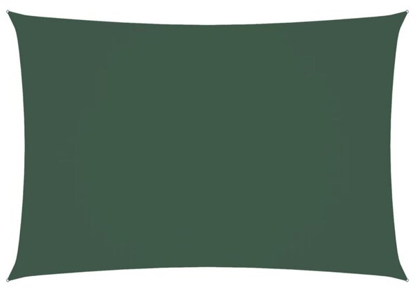 Prostokątny żagiel ogrodowy, tkanina oxford 2,5x4,5 m, zielony