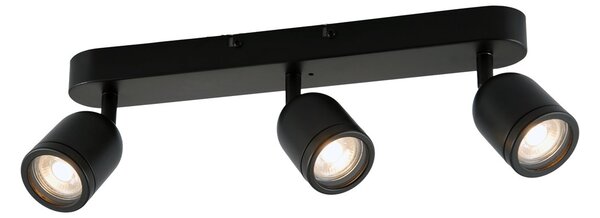 Sufitowa lampa kierunkowa Porter minimalistyczna czarna