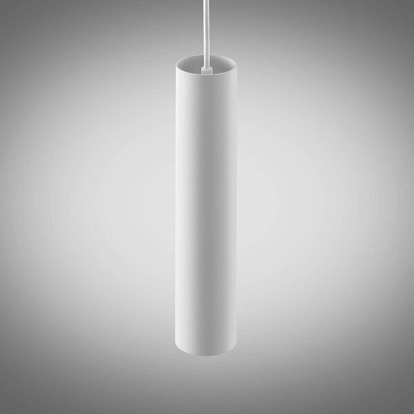 Lampa wisząca Ejona Arcchio, możliwość ściemniania, biały / opal, przedpokój, aluminium, nowoczesny