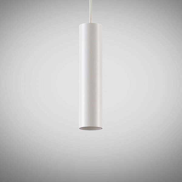 Lampa wisząca Ejona Arcchio, możliwość ściemniania, biały / opal, przedpokój, aluminium, nowoczesny