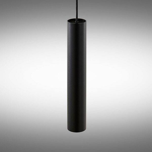 Lampa wisząca Ejona Arcchio, możliwość ściemniania, czarny, przedpokój, aluminium, nowoczesny