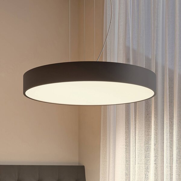 Lampa wisząca Noabelle Arcchio, możliwość ściemniania, czarny, kuchnia, metal, nowoczesny