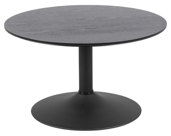 Okrągły stolik kawowy Czarny ADALIAN 70 cm