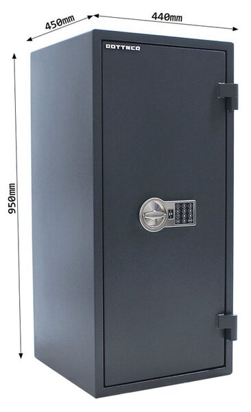 Sejf meblowy ognioodporny FIRE HERO 100 EL, , 950 x 440 x 450 mm, elektroniczny zamek