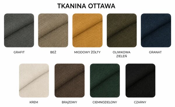 Brązowe łóżko z metalowym stelażem w 9 kolorach i 5 rozmiarach A9-N54