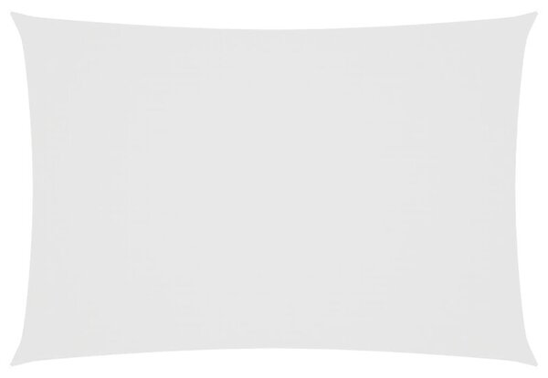 Prostokątny żagiel ogrodowy, tkanina oxford, 2,5x4,5 m, biały