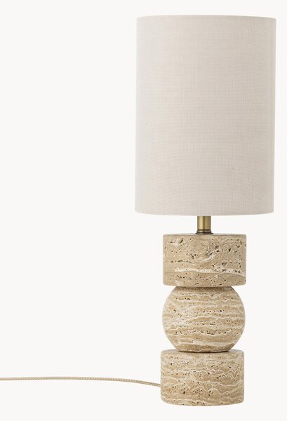 Lampa stołowa z trawertynu Marci