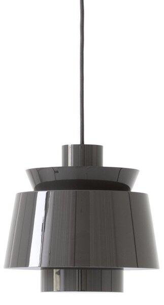 Lampa Wisząca &Tradition, Utzon JU1, ściemnialny, szary, salon, metal, design