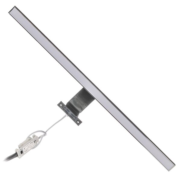 Briloner Kinkiet Dun, chromowy / srebrny, łazienka, metal, nowoczesny
