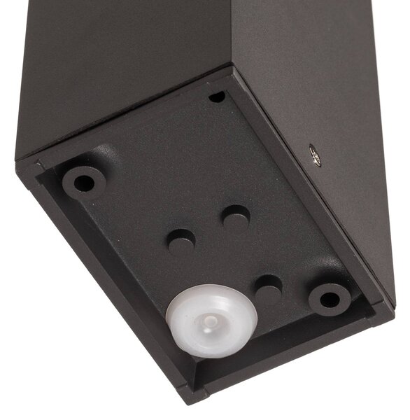 Lampa ogrodowa stojąca JENKE Lucande, czarny, aluminium, nowoczesny