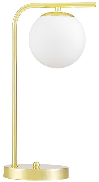 NOWOCZESNA LAMPA BIURKOWA KLASYCZNE ZŁOTO TESO W1