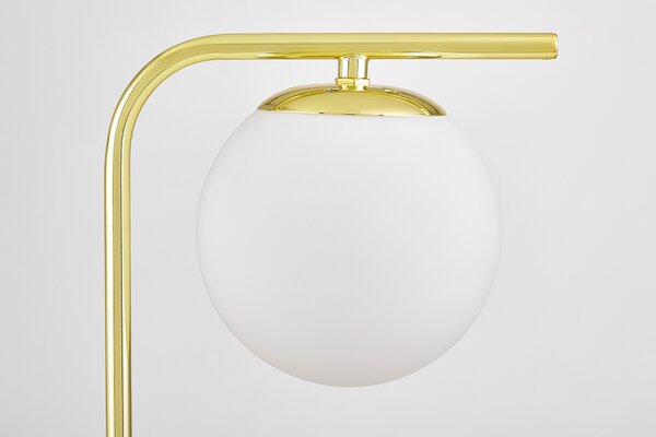 NOWOCZESNA LAMPA BIURKOWA KLASYCZNE ZŁOTO TESO W1