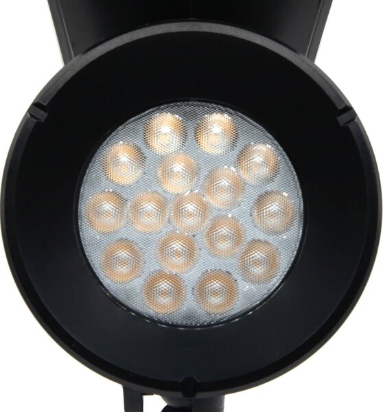 Prios LED reflektor słoneczny Birko, wysokość 56 cm, czarny, szpikulec do ziemi Birko PRIOS, czarny, tworzywo sztuczne, nowoczesny