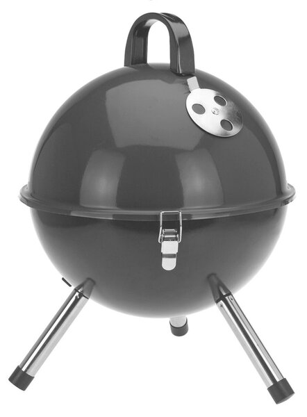Excellent Electrics Grill w kształcie kuli, 31 cm, czarny