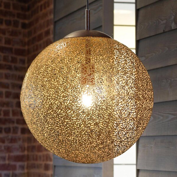 Paul Neuhaus Lampa wisząca Greta, możliwość ściemniania, mosiężny / złoty, salon / jadalnia, metal, dworkowy / rustykalny