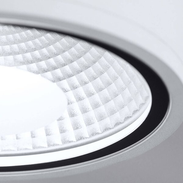 ORION Spot sufitowy LED Sputnik IP65 Ø 14,5 cm biały, biały / opal, łazienka, aluminium, nowoczesny