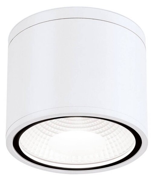 ORION Spot sufitowy LED Sputnik IP65 Ø 14,5 cm biały, biały / opal, łazienka, aluminium, nowoczesny
