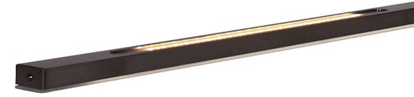 Steinhauer Lampa wisząca Zelena, możliwość ściemniania, czarny, salon / jadalnia, metal, nowoczesny