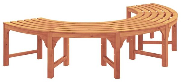 Ławka drzewna naturalny 160 x 80 x 45cm