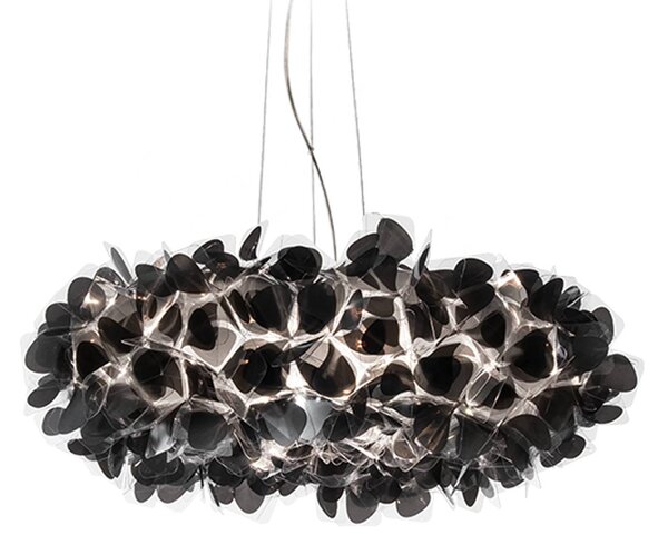 Slamp Lampa wisząca designerska Clizia Mama Non Mama, możliwość ściemniania, czarny, salon / jadalnia, tworzywo sztuczne, design