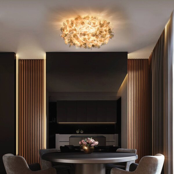 Slamp Kinkiet designerski Clizia Mama Non Mama, możliwość ściemniania, mosiężny / złoty, salon / jadalnia, tworzywo sztuczne, design