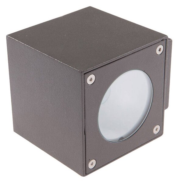 Kinkiet zewnętrzny LED Jarno Lucande, czarny, aluminium, nowoczesny