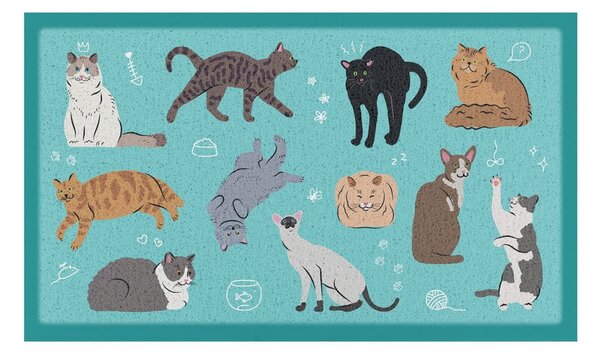 Wycieraczka 40x70 cm Cats – Artsy Doormats