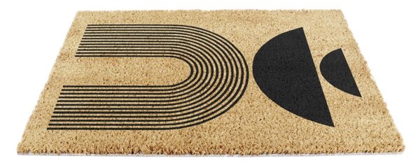 Wycieraczka z włókna kokosowego 40x60 cm Half Moon – Artsy Doormats