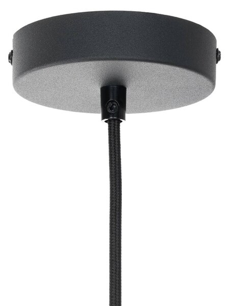 Lampa wisząca Ilajus Lindby, możliwość ściemniania, jasne drewno, salon / jadalnia, bambus, skandynawski