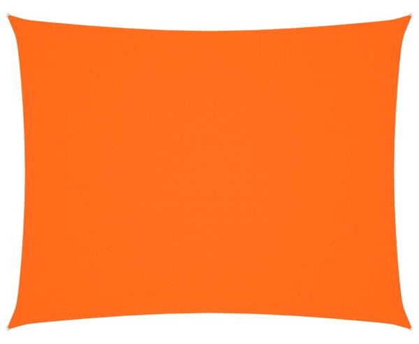 Prostokątny żagiel ogrodowy, tkanina oxford, 3,5x5 m, pomarańcz