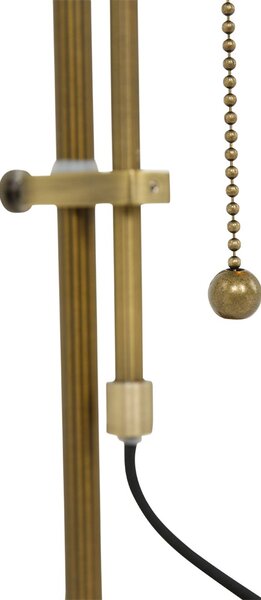 Steinhauer Lampa stołowa Ancilla, brązowy / mosiężny, biuro, metal