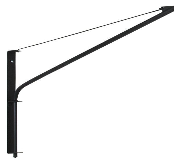 Steinhauer Kinkiet Elegant Classy, możliwość ściemniania, czarny, salon / jadalnia, metal, nowoczesny