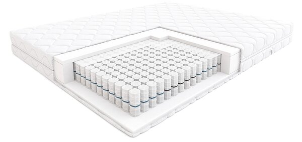 Materac sprężynowy Step Family Hilding 80x200 cm Silver