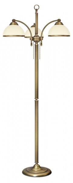 Lampa podłogowa mosiężna R-P3E