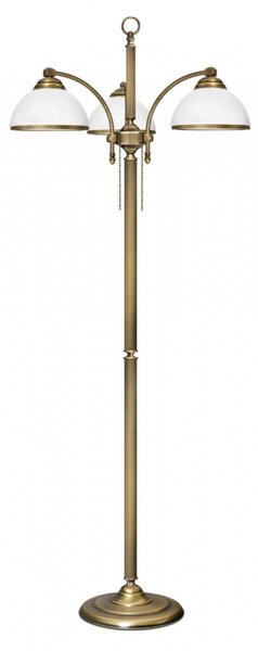 Mosiężna lampa podłogowa R-P3
