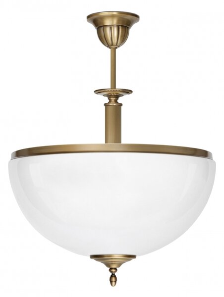 Lampa mosiężna z 1 kloszem R-S1AD