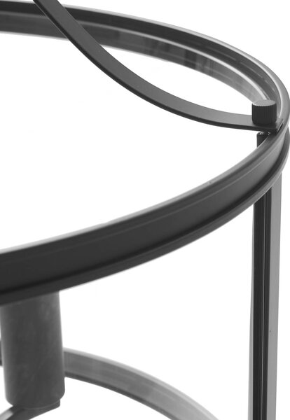 Lampa wisząca Eryk Lucande, możliwość ściemniania, czarny, salon / jadalnia, metal, industrialny