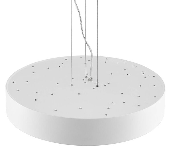 Lampa wisząca Noabelle Arcchio, możliwość ściemniania, biały / opal, kuchnia, metal, nowoczesny