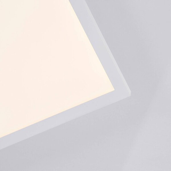 Panel LED Arya Arcchio, możliwość ściemniania, biały / opal, biuro, tworzywo sztuczne