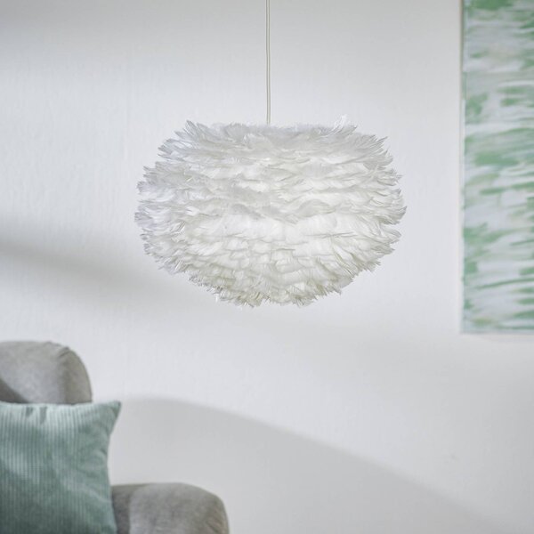 UMAGE Lampa wisząca designerska Eos, możliwość ściemniania, biały / opal, salon / jadalnia, design