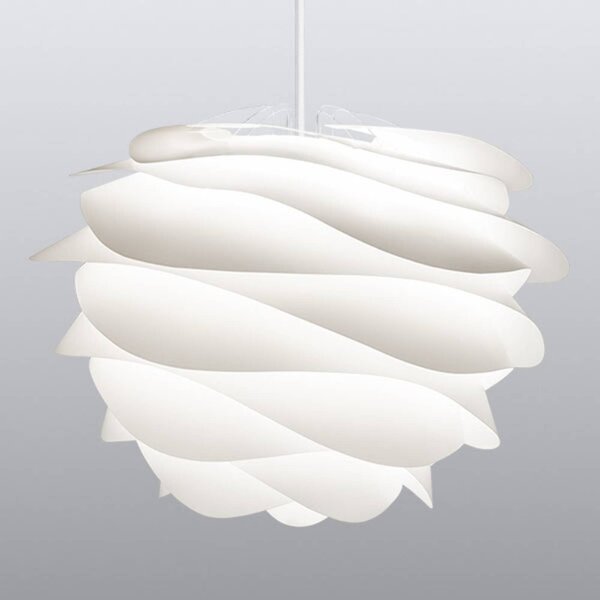 UMAGE Lampa wisząca designerska Carmina, możliwość ściemniania, biały / opal, salon / jadalnia, tworzywo sztuczne, design